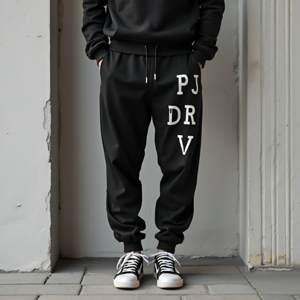 pjdrv- Men's Black Jogger Pants