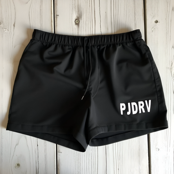 pjdrv-Men's Black Swim Shorts